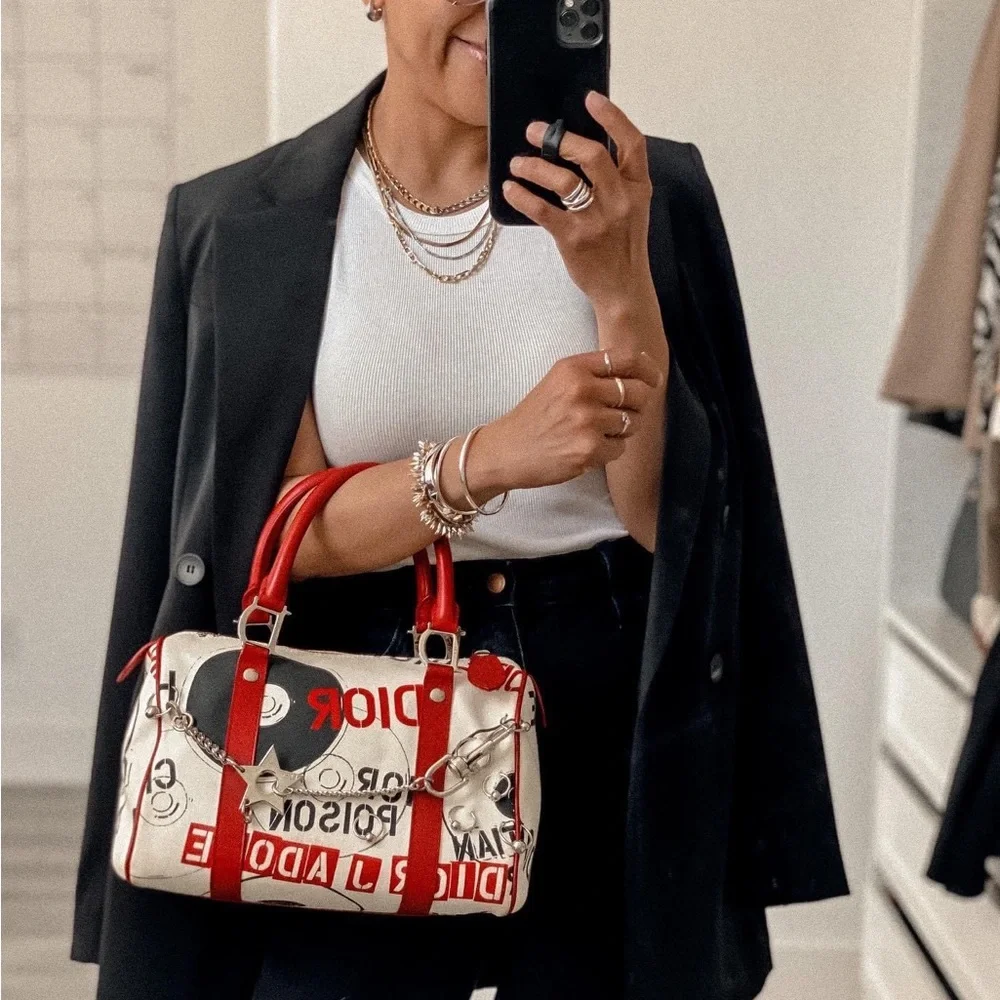 Dior Limited Edition Hardcore Piercing Boston Bag - Picture 15 of 15